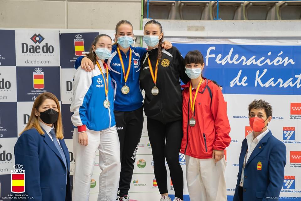 Iosune Urra y Urko Primicia, medalla de oro en la 2&ordf; Fase de la Liga Iberdrola y Liga Nacional celebrada en Legan&eacute;s